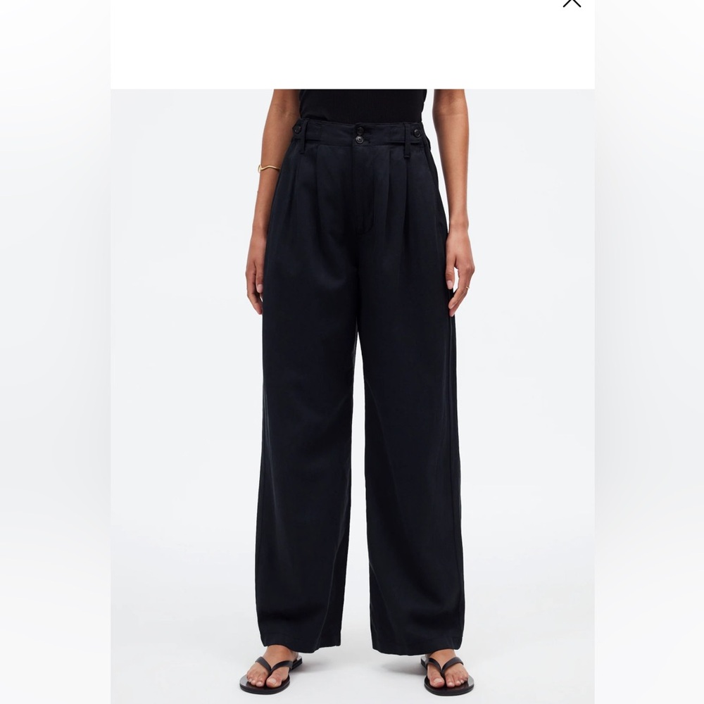 NWOT Madewell Harlow wide leg pants - Picture 3 of 13